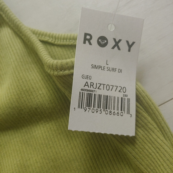 ROXY NEW Simple Surf Cropped Tank Top - Picture 8 of 9